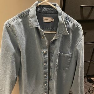 Topman Mens jean shirt